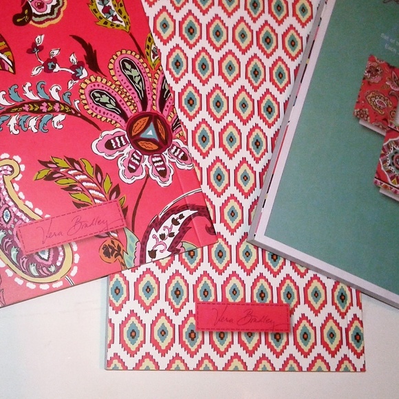Vera Bradley Office New Vera Bradley Lined 3 Journals Set Poshmark